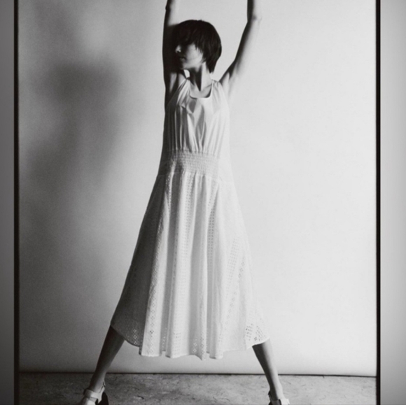 Thakoon Eyelet Trapeze Dress Size M - Picture 1 of 9